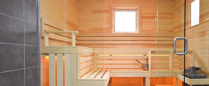 Luxury Home Series: Indoor Sauna