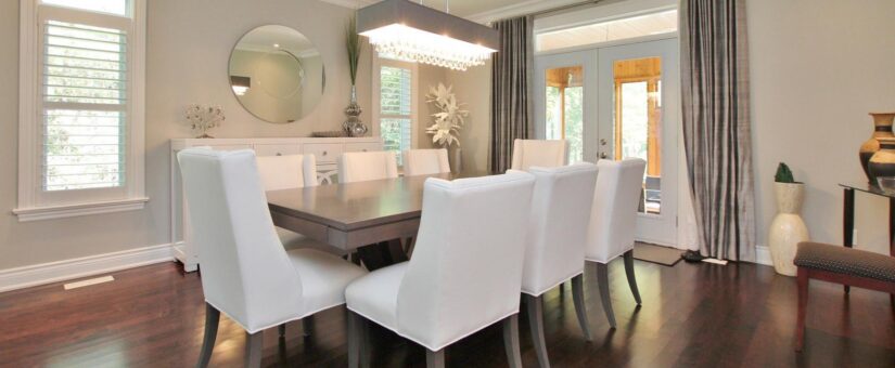 Luxury Home Series: Custom Dining Room